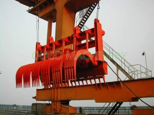 Elektrické hydraulické Peel drapák