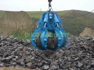 Hydraulický oranžový odlupovač na drevo