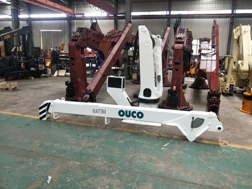 0.6t5m Extendable Boom Marine Offshore Crane