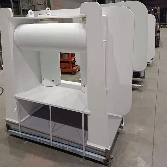 Type A Marine Steel Double Mooring Bollard For Marine Outfitting